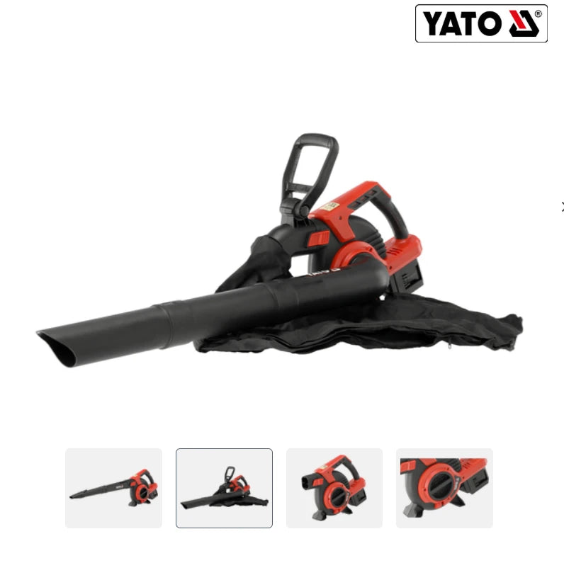 YATO Cordless Blower & Vacuum 36V – 270 kmh  YT-85173