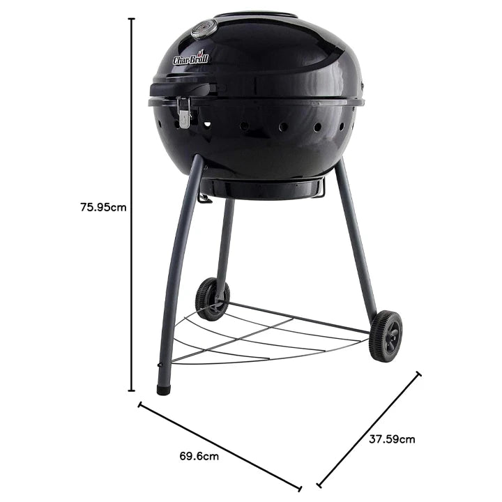 Char-Broil Charcoal BBQ Kettle 56cm Black