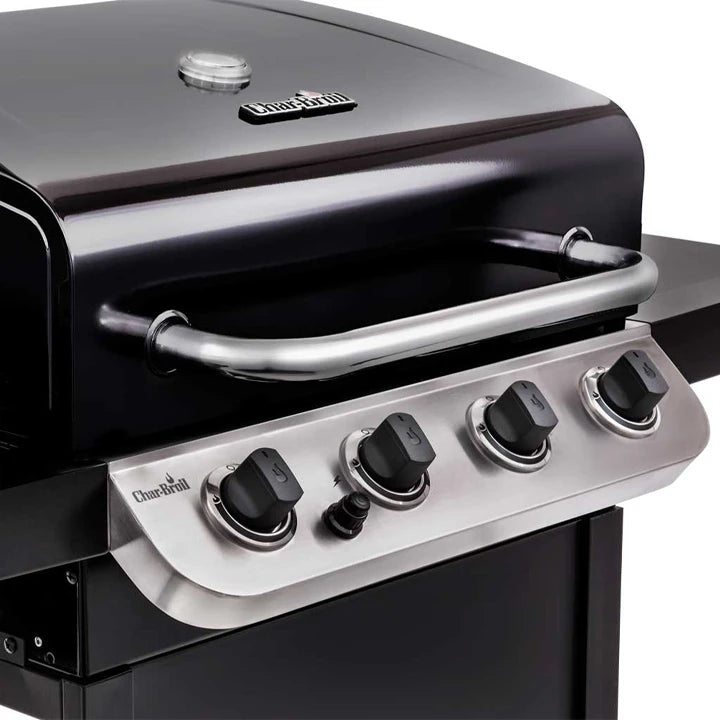 Char-Broil Convective Series 410B – 4 Burner Gas Barbecue Grill, Black Finish