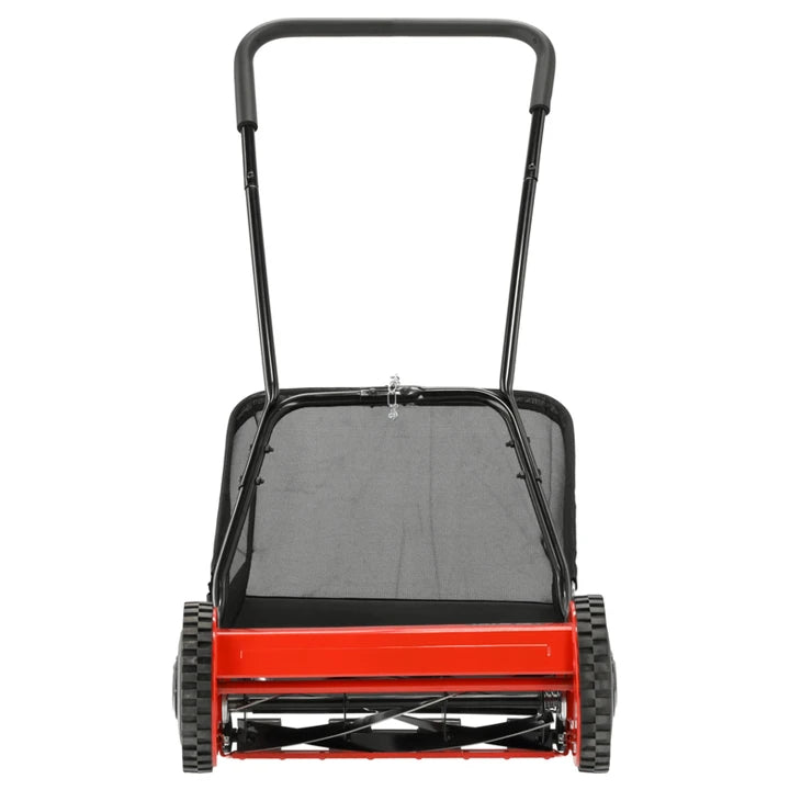 YATO Manual CYLINDER MOWER 400 mm Cutting Width 17–43 mm Cutting Height 27L Grass Collector Bag
