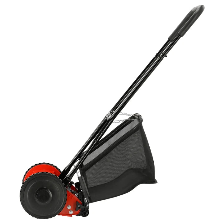 YATO Manual CYLINDER MOWER 400 mm Cutting Width 17–43 mm Cutting Height 27L Grass Collector Bag